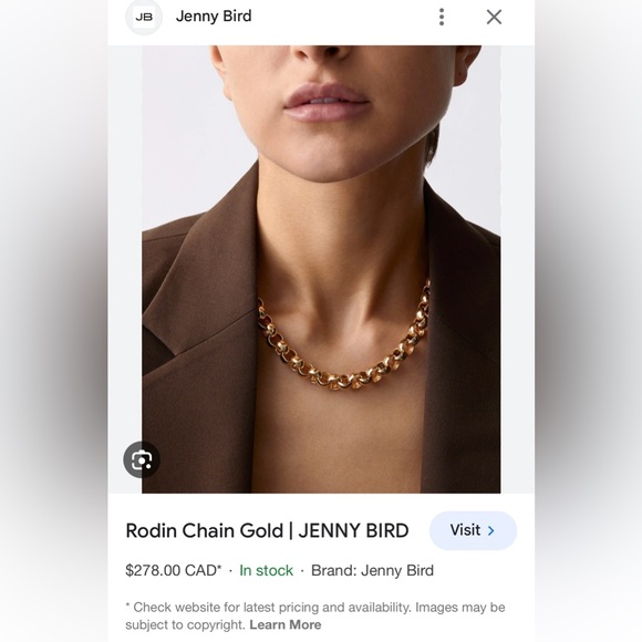 Jenny Bird Jewelry - Jenny Bird RODIN chain